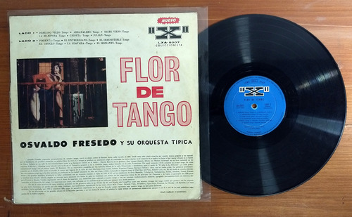 Osvaldo Fresedo Flor De Tango Disco Lp Vinilo