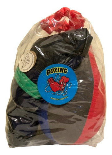 Juego Boxeo Infantil - Guantes Cuerina + Puching Ball