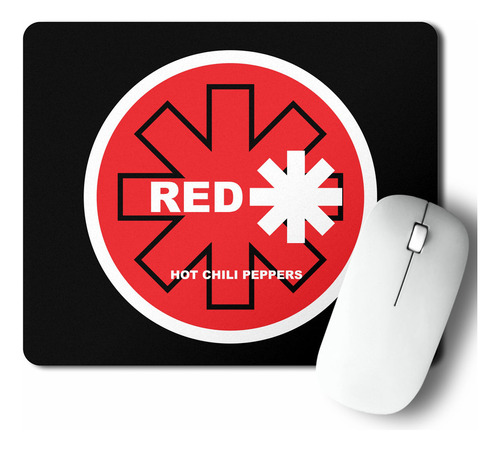 Mouse Pad Red Hot Circle (d0766 Boleto.store)