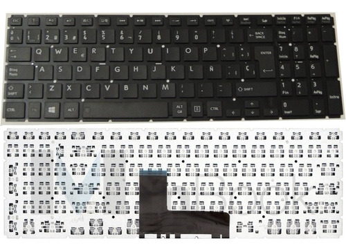 Teclado Esp Toshiba L55-b L50d-c L50dt-c C55-c C55d-c C55t