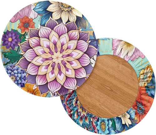 Fundas Elásticas Taburetes De Bar Estilo Bohemio, Dise...