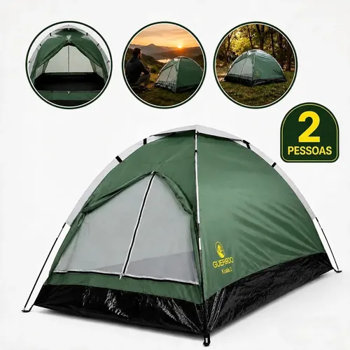 Nautika Ntk Barraca Iglu De Camping 2 Pessoas Impermeável Acampamento