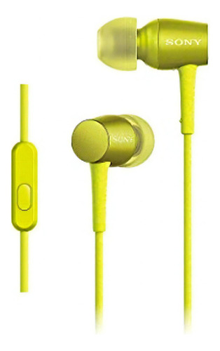 Sony H Tipo De Oreja En Canal Auricular Sonido De Audio De A Color lime yellow
