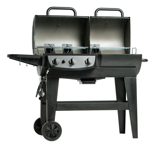Asador Hibrido Gas Y Carbon Char-griller