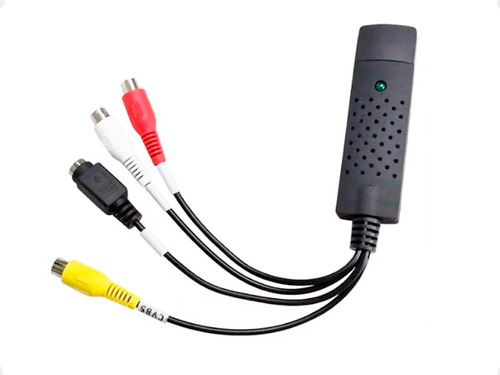 Placa De Captura Vídeo Usb Easycap Notebook Pc Xbox Ps3