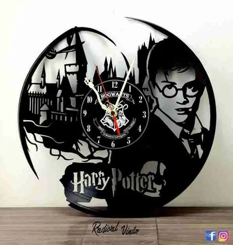Reloj vinilo harry potter sale