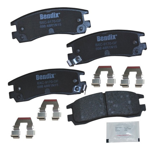 Balata Bendix Trasera Chevrolet Monte Carlo 2007-2000