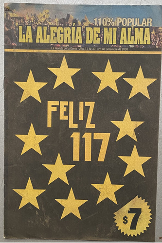 Revista, La Alegría De Mi Alma, Peñarol, 2008, B01 Ez5
