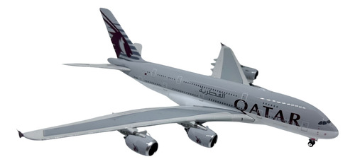 Avion A Escala De Metal 1/400 A380 Qatar Airways