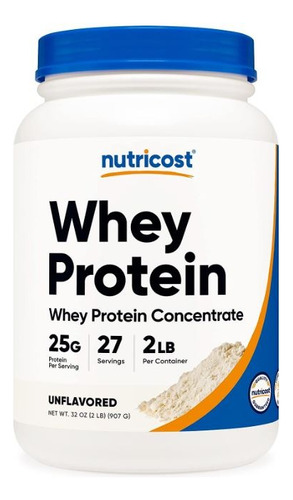 Original Nutricost Concentrado De Proteina 25gr 2lb 907 Gr