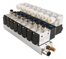 Comprar Válvulas 3u002F2 Vias Bloco Manifold Com 8 Válvulas - Dc24v