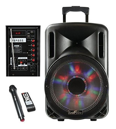 Befree Sonido Bluetooth Powered Pa Subwoofer Con Rucyo