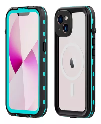 Funda para iPhone 14 Pro Max, impermeable, IP68 impermeable para iPhone 14  Pro Max con protector de pantalla integrado, funda de cuerpo completo