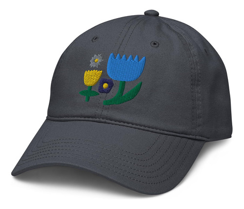 Gorra Béisbol Ajustable Jardinero Floral Simple Y Moderna,