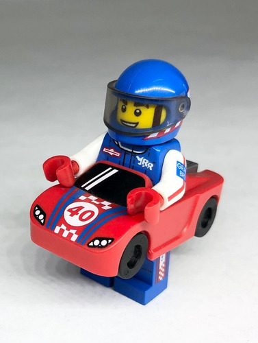 Lego Race Car Guy Series 18 Collectable Minifigure Rtrmx LG