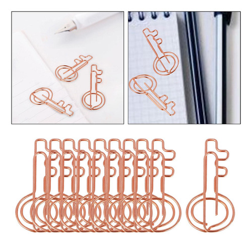 6 Conjunto De Clips De Papel Con Encantadores Para 6 Piezas