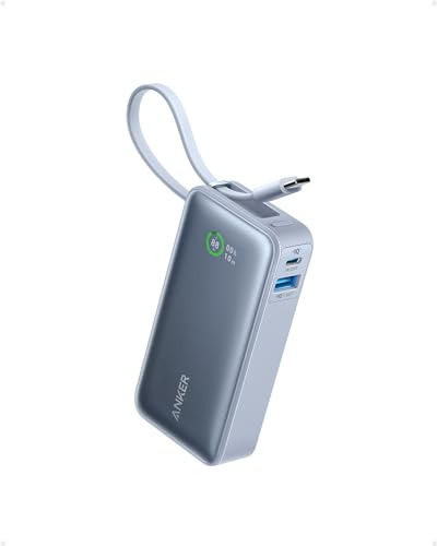 Powerbank 10000mah Con Usb C Incorporado Anker Nano Azul