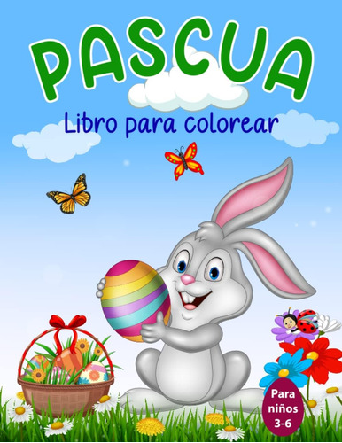 Libro: Libro De Pascua Para Colorear Para Niños: 50 Lindas I