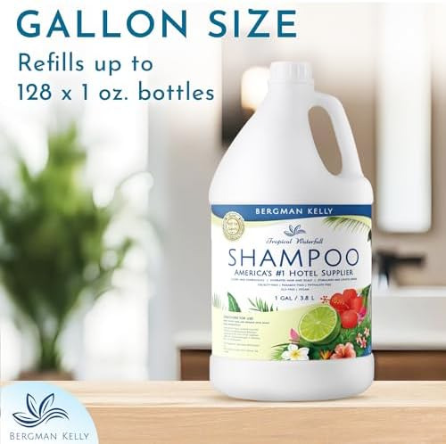 Shampoo De Reposição Bergman Kelly De Um Galão (128 Ml, Onça