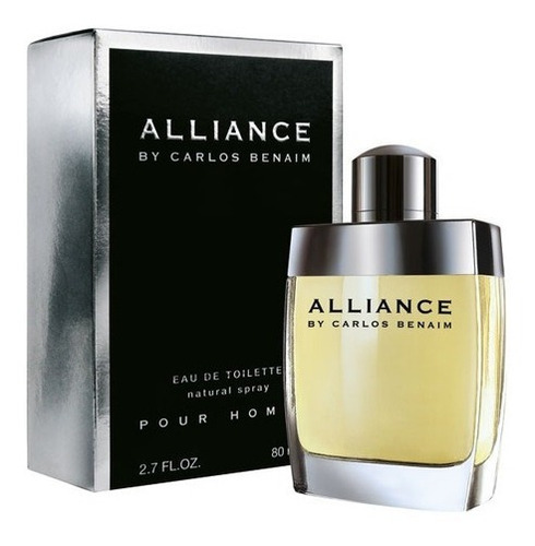 Perfume Hombre Carlos Benaim Alliance Edt Fragancia X80ml