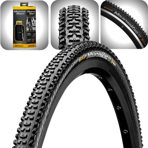 Pneu Continental Cyclocross Mountain King 700 X 35 Cor Preto