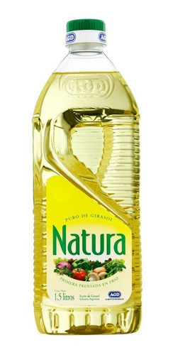 Aceite De Girasol Natura 1,5 Litros X12