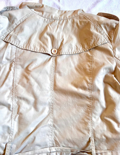 Liquido Trench, Piloto Forrado, De Abrigo. Impecable (Usado)