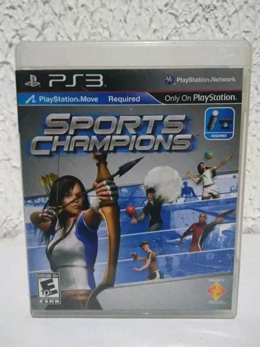 Jogo Original Sports Champions Playstation Ps3 Mídia Física Com 10