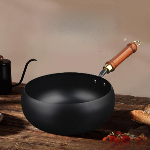 Sartén Wok De Hierro General Con Mango Desmontable,