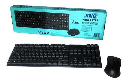 Teclado Y Mouse Inalámbrico  Kng 