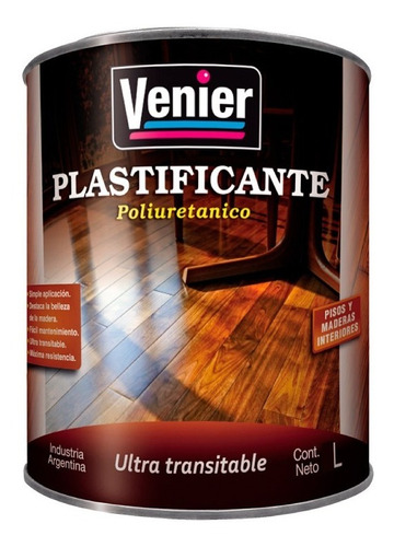 Plastificante Poliuretánico Pisos Madera Venier | 1lt 