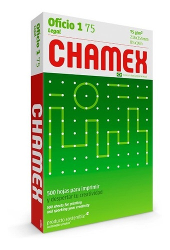 Resma Oficio Chamex 75 Gr