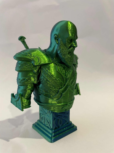 Figura De Kratos En 3d