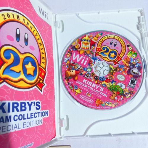 Kirby Dream Collection 20th Aniversary Wii Completo (Usado)