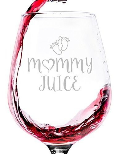 Mommy Juice - Copa De Vino Divertida - Los Mejores Regalos P