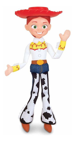 Imagen 2 de 5 de Toy Story 4 - Jessie De Peluche Con Sombrero - Original 34cm