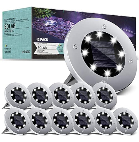 Ofheire Luces Solares Para Exteriores, Paquete De