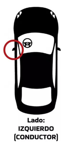 Luneta Espejo Retrovisor Fiat Doblo 2011 - 2019 Defroster
