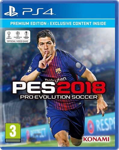 Pro Evolution Soccer Pes 2018 - Playstation 4 Ps4