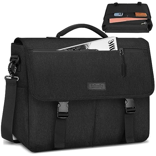 Laptop Bag 15.6 Inch Laptop Messenger Bag Waterproof La...