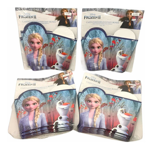 24 Cajas Palomitas Frozen Elsa Mesa Dulces Botana Popcorn Gm