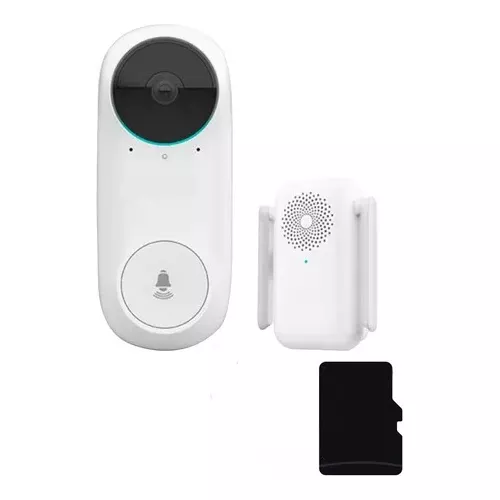 Timbre con Cámara Wi-Fi (Doorbell) de Batería Recargable / Libre