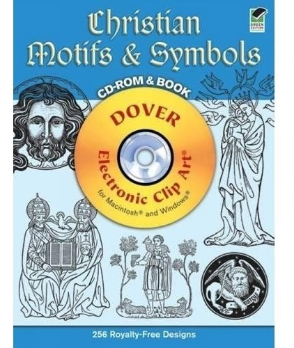 Livro Christian Motifs And Symbols Cd-rom And Book