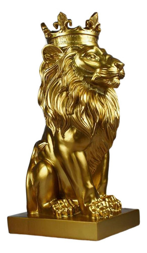 Estátua De Estilo Europeu Ornamento Resina Áureo