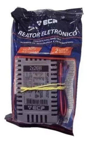 Reator Eletronico 2x26w 4 Pinos Biv Afp Lux Ecp F107322