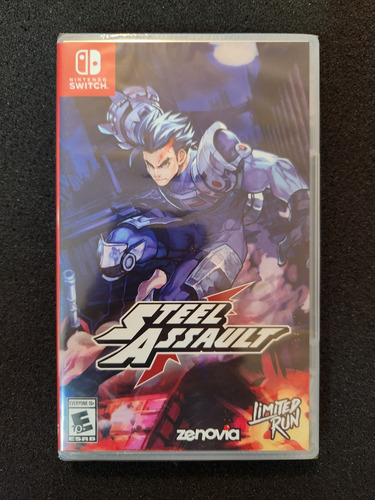 Steel Assault Limited Run Switch Metroidvania Sellado