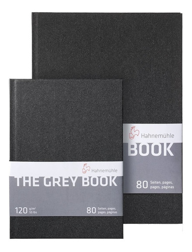 Hahnemuhle Cuaderno De Boceto Grey Hojas Grises 120g A4 40h