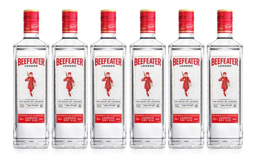 Gin Beefeater London Dry 700 Ml X6 - Fullescabio Cuotas