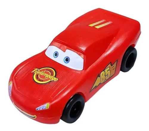 Carro Rel mpago Cars Mcqueen Pl stico Tamanho Grande MercadoLivre