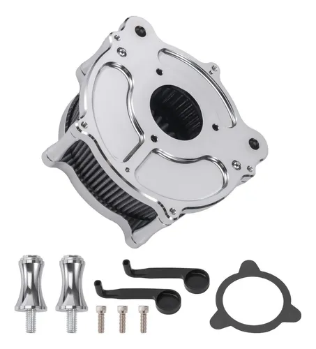 HDBUBALUS CNC Luftfilter Für Harley Touring, Street Glide, Softail & Dyna (ab 2008)